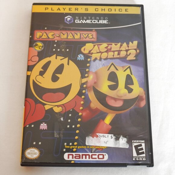 Pac-Man Vs. & Pac-Man World 2 - Nintendo GameCube - Classic Video Game - Picture 1 of 3